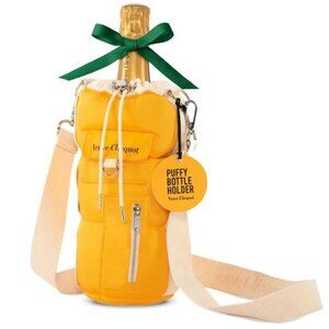 VEUVE CLIQUOT Puffy Bottle Holder Cooler Bag Travel Tote